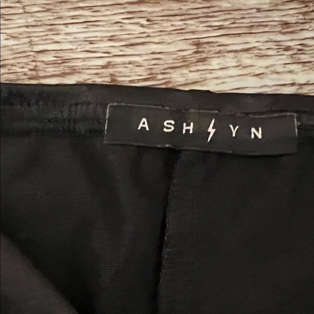 Ashlyn Black Satin Strapless Plunge Bodysuit Size S Date Night Evening - Picture 5 of 6